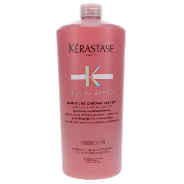 Simple Kerastase Chroma Absolu Bain Riche Chroma Respect Shampoo 33.8 Oz 6 Simple Kerastase Chroma Absolu Bain Riche Chroma Respect Shampoo 33.8 Oz - Image 4