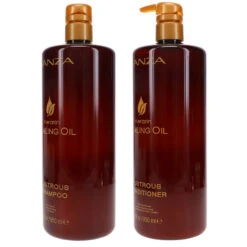 Simple L’ANZA Keratin Healing Oil Lustrous Shampoo 32.1 Oz & Keratin Healing Oil Lustrous Conditioner 32.1 Oz Combo Pack -Laladaisy Trendy 1444738.02 2
