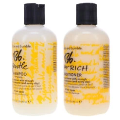 Simple Bumble And Bumble Gentle Shampoo 8.5 Oz & Super Rich Conditioner 8.5 Oz Combo Pack -Laladaisy Trendy 1444775.02