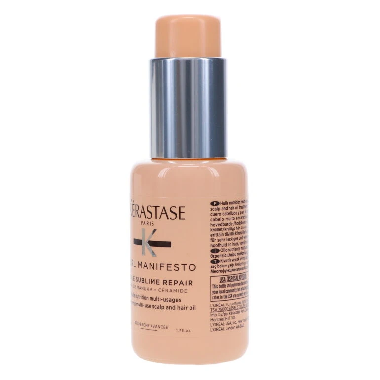 Simple Kerastase Curl Manifesto Sublime Repair Oil 1.7 Oz 6 Simple Kerastase Curl Manifesto Sublime Repair Oil 1.7 Oz - Image 4