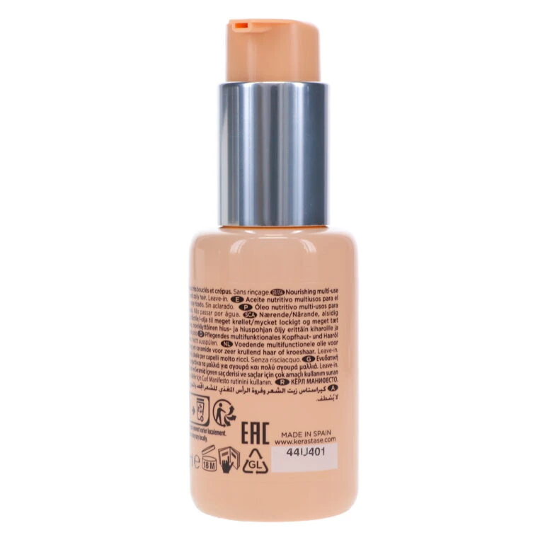 Simple Kerastase Curl Manifesto Sublime Repair Oil 1.7 Oz 5 Simple Kerastase Curl Manifesto Sublime Repair Oil 1.7 Oz - Image 3