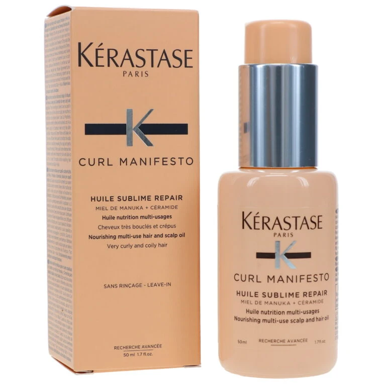 Simple Kerastase Curl Manifesto Sublime Repair Oil 1.7 Oz 8 Simple Kerastase Curl Manifesto Sublime Repair Oil 1.7 Oz - Image 6