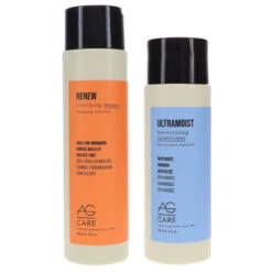 Simple AG Care Renew Clarifying Shampoo 10 Oz & Ultramoist Moisturizing Conditioner 8 Oz Combo Pack -Laladaisy Trendy 1444831.01