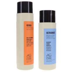 Simple AG Care Renew Clarifying Shampoo 10 Oz & Ultramoist Moisturizing Conditioner 8 Oz Combo Pack -Laladaisy Trendy 1444831.06