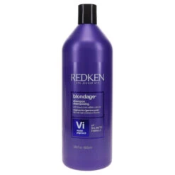 Simple Redken Blondage Color Depositing Purple Shampoo 33.8 Oz & Color Extend Blondage Color Depositing Purple Conditioner 33.8 Oz Combo Pack -Laladaisy Trendy 1444905.07 2