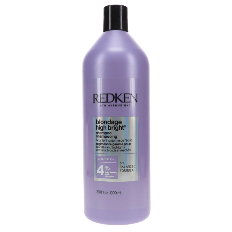 Simple Redken Blondage High Bright Shampoo 33.8 Oz & Blondage High Bright Conditioner 33.8 Oz Combo Pack 4 Simple Redken Blondage High Bright Shampoo 33.8 Oz & Blondage High Bright Conditioner 33.8 Oz Combo Pack - Image 2