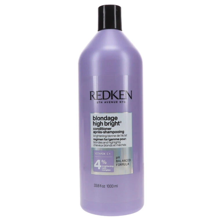 Simple Redken Blondage High Bright Shampoo 33.8 Oz & Blondage High Bright Conditioner 33.8 Oz Combo Pack 3 Simple Redken Blondage High Bright Shampoo 33.8 Oz & Blondage High Bright Conditioner 33.8 Oz Combo Pack