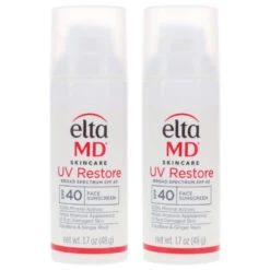 Simple EltaMD UV Restore Broad Spectrum Facial Sunscreen SPF 40 1.7 Oz 2 Pack -Laladaisy Trendy 1444917new.01