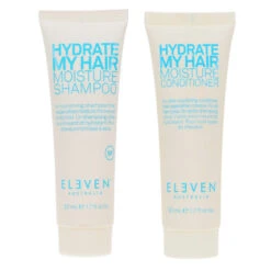Simple ELEVEN Australia Hydrate My Hair Moisture Shampoo 1.7 Oz & Australia Hydrate My Hair Moisture Conditioner 1.7 Oz Combo Pack -Laladaisy Trendy 1444925.01 2