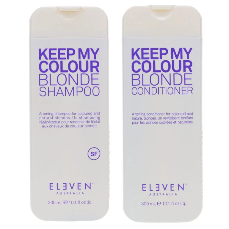 Simple ELEVEN Australia Keep My Colour Blonde Shampoo 10.1 Oz & Keep My Colour Blonde Conditioner 10.1 Oz Combo Pack 7 Simple ELEVEN Australia Keep My Colour Blonde Shampoo 10.1 Oz & Keep My Colour Blonde Conditioner 10.1 Oz Combo Pack - Image 5