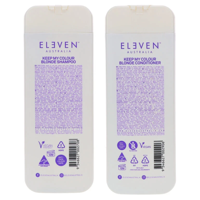 Simple ELEVEN Australia Keep My Colour Blonde Shampoo 10.1 Oz & Keep My Colour Blonde Conditioner 10.1 Oz Combo Pack 10 Simple ELEVEN Australia Keep My Colour Blonde Shampoo 10.1 Oz & Keep My Colour Blonde Conditioner 10.1 Oz Combo Pack - Image 8