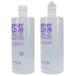 Simple ELEVEN Australia Keep My Colour Blonde Shampoo 32.5 Oz & Keep My Colour Blonde Conditioner 32.5 Oz Combo Pack -Laladaisy Trendy 1444933.02 2
