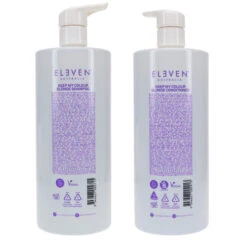 Simple ELEVEN Australia Keep My Colour Blonde Shampoo 32.5 Oz & Keep My Colour Blonde Conditioner 32.5 Oz Combo Pack -Laladaisy Trendy 1444933.04 2