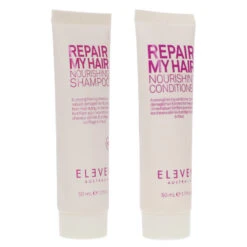Simple ELEVEN Australia Repair My Hair Nourishing Shampoo 1.7 Oz & Repair My Hair Nourishing Conditioner 1.7 Oz Combo Pack -Laladaisy Trendy 1444934.06 2