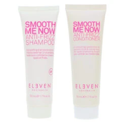 Simple ELEVEN Australia Smooth Me Now Anti-Frizz Shampoo 1.7 Oz & Smooth Me Now Anti-Frizz Conditioner 1.7 Oz Combo Pack -Laladaisy Trendy 1444936.01