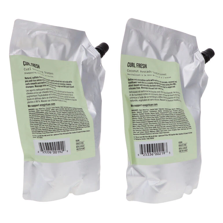 Simple AG Care Curl Fresh Curl Enhancing Shampoo 33 Oz & Curl Fresh Coconut Avocado Conditioner 33 Oz Combo Pack 7 Simple AG Care Curl Fresh Curl Enhancing Shampoo 33 Oz & Curl Fresh Coconut Avocado Conditioner 33 Oz Combo Pack - Image 5