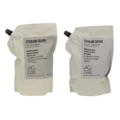 Simple AG Care Sterling Silver Toning Shampoo 33 Oz & Sterling Silver Toning Conditioner 33 Oz Combo Pack
