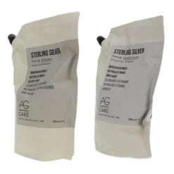 Simple AG Care Sterling Silver Toning Shampoo 33 Oz & Sterling Silver Toning Conditioner 33 Oz Combo Pack -Laladaisy Trendy 1444986.02 2