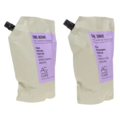 Simple AG Care Curl Revive Curl Hydrating Shampoo 33.8 Oz & Curl Thrive Curl Hydrating Conditioner 33.8 Oz Combo Pack -Laladaisy Trendy 1444988.06 2