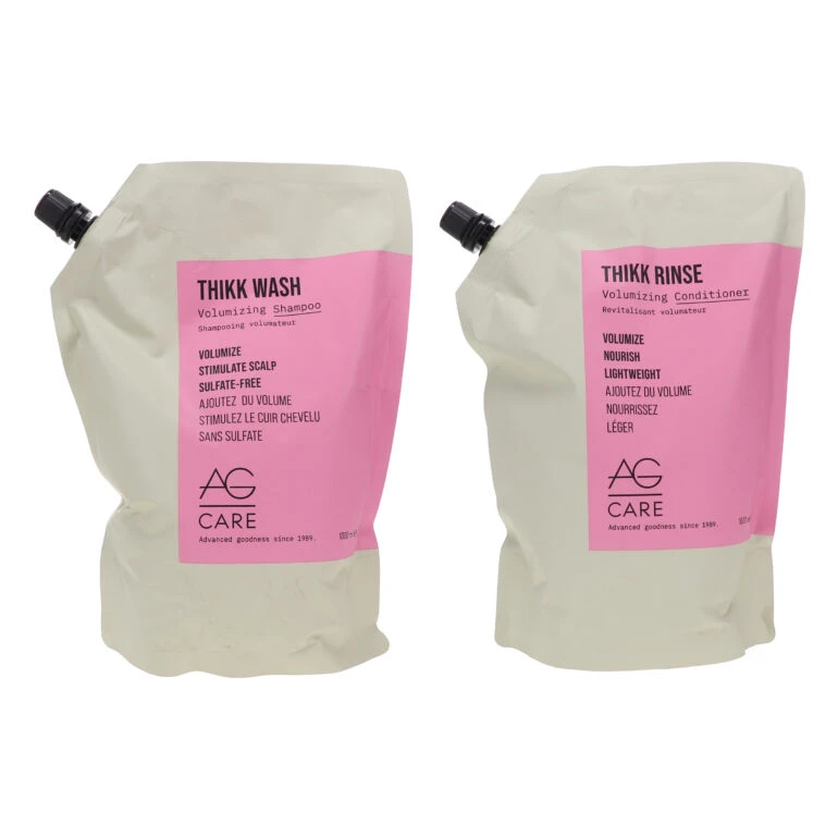Simple AG Care Thikk Wash Volumizing Shampoo 33.8 Oz & Thikk Rinse Volumizing Conditioner 33.8 Oz Combo Pack 4 Simple AG Care Thikk Wash Volumizing Shampoo 33.8 Oz & Thikk Rinse Volumizing Conditioner 33.8 Oz Combo Pack - Image 2
