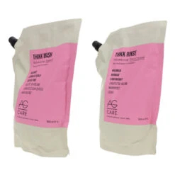 Simple AG Care Thikk Wash Volumizing Shampoo 33.8 Oz & Thikk Rinse Volumizing Conditioner 33.8 Oz Combo Pack 12 Simple AG Care Thikk Wash Volumizing Shampoo 33.8 Oz & Thikk Rinse Volumizing Conditioner 33.8 Oz Combo Pack -Laladaisy Trendy 1444990.02 2