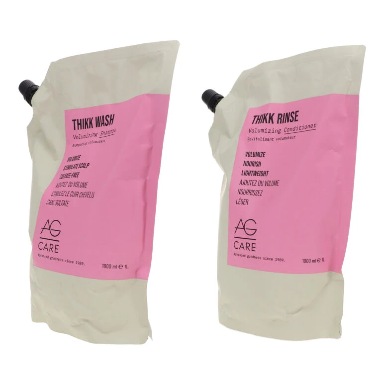 Simple AG Care Thikk Wash Volumizing Shampoo 33.8 Oz & Thikk Rinse Volumizing Conditioner 33.8 Oz Combo Pack 5 Simple AG Care Thikk Wash Volumizing Shampoo 33.8 Oz & Thikk Rinse Volumizing Conditioner 33.8 Oz Combo Pack - Image 3