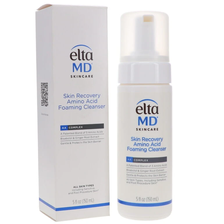 Simple EltaMD Skin Recovery Amino Acid Foaming Cleanser 5.1 Oz 8 Simple EltaMD Skin Recovery Amino Acid Foaming Cleanser 5.1 Oz - Image 6