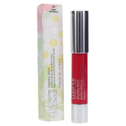 Simple CLINIQUE Chubby Stick Moisturizing Lip Colour Balm Super Strawberry 0.21 Oz