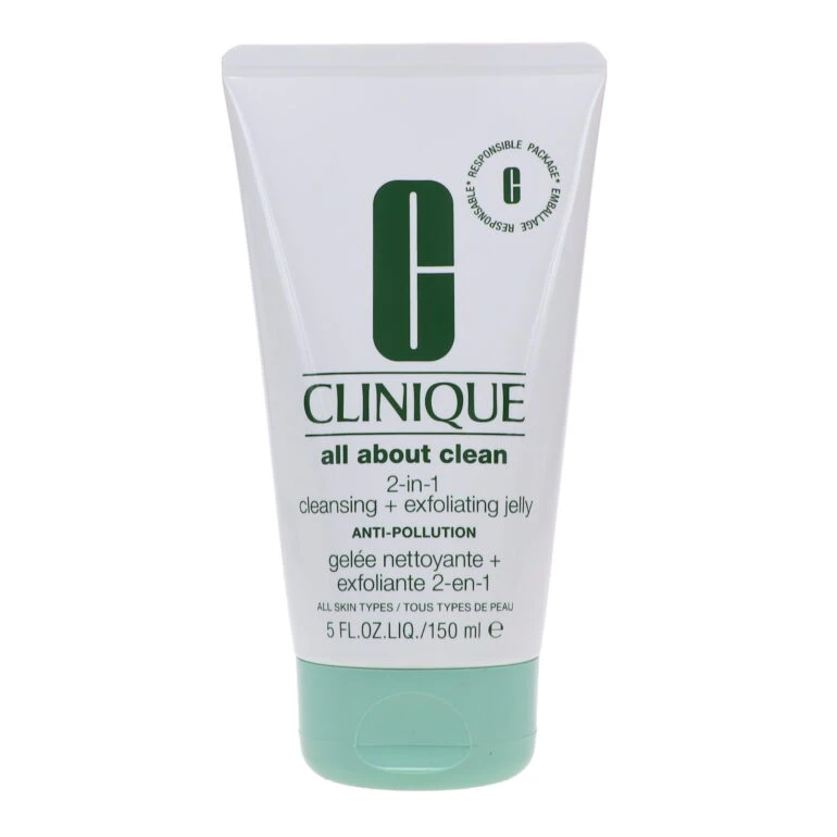 Simple CLINIQUE All About Clean 2-In-1 Cleansing + Exfoliating Jelly 5 Oz 5 Simple CLINIQUE All About Clean 2-In-1 Cleansing + Exfoliating Jelly 5 Oz - Image 3
