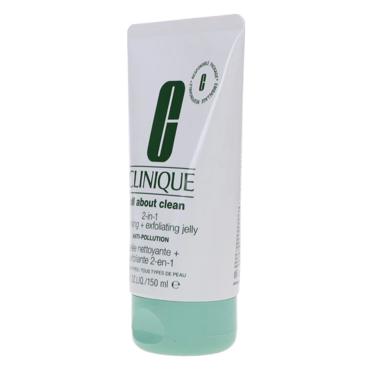 Simple CLINIQUE All About Clean 2-In-1 Cleansing + Exfoliating Jelly 5 Oz 9 Simple CLINIQUE All About Clean 2-In-1 Cleansing + Exfoliating Jelly 5 Oz - Image 7