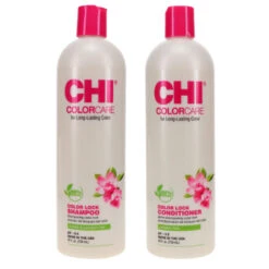 Simple CHI ColorCare Color Lock Shampoo 25 Oz & ColorCare Color Lock Conditioner 25 Oz Combo Pack