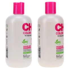 Simple CHI ColorCare Color Lock Shampoo 12 Oz & ColorCare Color Lock Conditioner 12 Oz Combo Pack -Laladaisy Trendy 1445161.06 2
