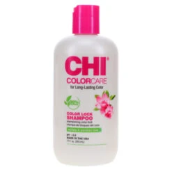 Simple CHI ColorCare Color Lock Shampoo 12 Oz & ColorCare Color Lock Conditioner 12 Oz Combo Pack