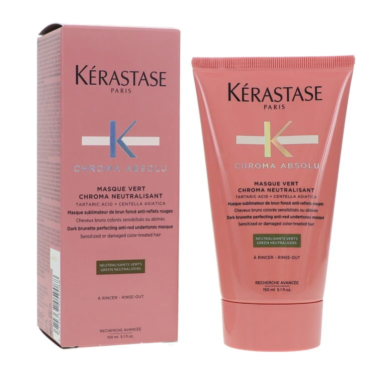 Simple Kerastase Chroma Absolu Masque Vert Chroma Neutralisant 5.1 Oz 3 Simple Kerastase Chroma Absolu Masque Vert Chroma Neutralisant 5.1 Oz