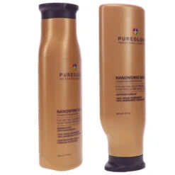 Simple Pureology Nanoworks Gold Shampoo 9 Oz & Conditioner 9 Oz Combo Pack -Laladaisy Trendy 1445372.06 2