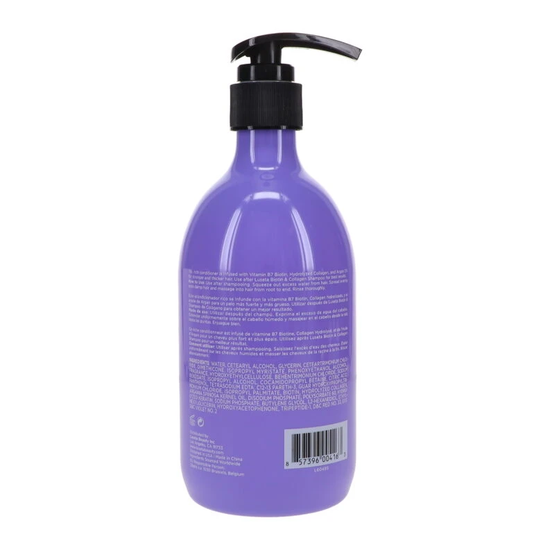 Simple Luseta Biotin & Collagen Conditioner 16.9 Oz 9 Simple Luseta Biotin & Collagen Conditioner 16.9 Oz - Image 7