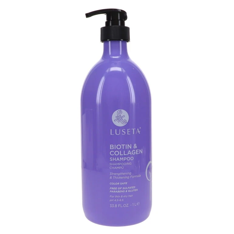 Simple Luseta Biotin & Collagen Shampoo 33.8 Oz 10 Simple Luseta Biotin & Collagen Shampoo 33.8 Oz - Image 8
