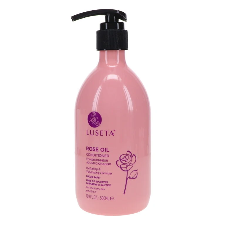 Simple Luseta Rose Oil Conditioner 16.9 Oz 8 Simple Luseta Rose Oil Conditioner 16.9 Oz - Image 6