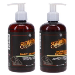 Simple Suavecito Daily Shampoo 8 Oz & Nourishing Conditioner 8 Oz Combo Pack -Laladaisy Trendy 1445867.06
