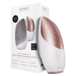 Simple GESKE Sonic Thermo Facial Brush 6 In 1 Starlight