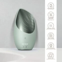 Simple GESKE Sonic Thermo Facial Brush 6 In 1 Green -Laladaisy Trendy 1445876.3