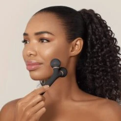 Simple GESKE Sonic Facial Roller 4 In 1 Gray -Laladaisy Trendy 1445879.4