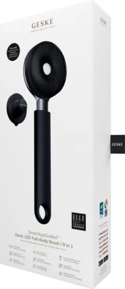 Simple GESKE Sonic LED Full-Body Brush & Intensive Exfoliator 9 In 1 Black 17 Simple GESKE Sonic LED Full-Body Brush & Intensive Exfoliator 9 In 1 Black -Laladaisy Trendy 1445883.8