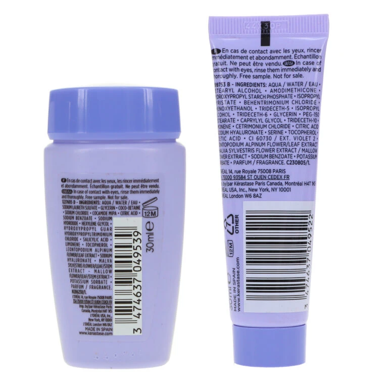 Simple Kerastase Blond Absolu Bain Lumiere 1 Oz & Blond Absolu Cicaflash Conditioner Fortifying Treatment 1 Oz Combo Pack 9 Simple Kerastase Blond Absolu Bain Lumiere 1 Oz & Blond Absolu Cicaflash Conditioner Fortifying Treatment 1 Oz Combo Pack - Image 7