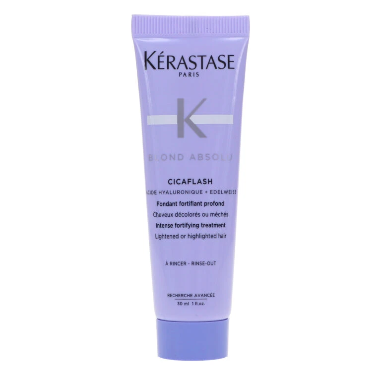 Simple Kerastase Blond Absolu Bain Lumiere 1 Oz & Blond Absolu Cicaflash Conditioner Fortifying Treatment 1 Oz Combo Pack 3 Simple Kerastase Blond Absolu Bain Lumiere 1 Oz & Blond Absolu Cicaflash Conditioner Fortifying Treatment 1 Oz Combo Pack