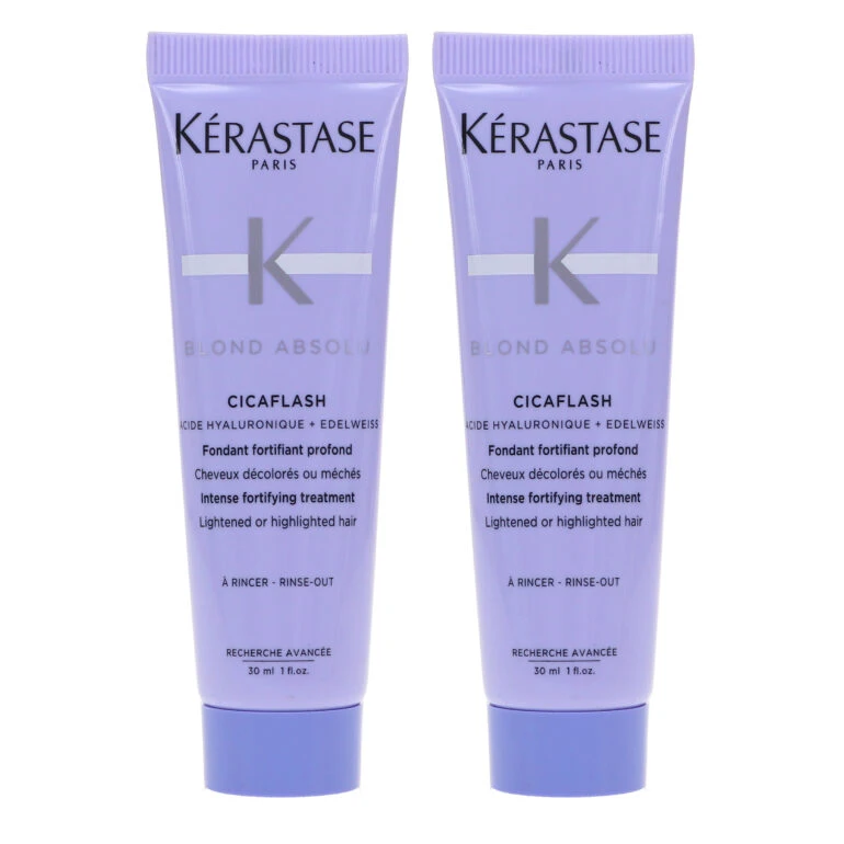 Simple Kerastase Blond Absolu Cicaflash Conditioner Fortifying Treatment 1 Oz 2 Pack 5 Simple Kerastase Blond Absolu Cicaflash Conditioner Fortifying Treatment 1 Oz 2 Pack - Image 3