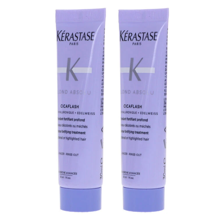 Simple Kerastase Blond Absolu Cicaflash Conditioner Fortifying Treatment 1 Oz 2 Pack 4 Simple Kerastase Blond Absolu Cicaflash Conditioner Fortifying Treatment 1 Oz 2 Pack - Image 2