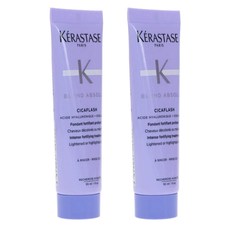 Simple Kerastase Blond Absolu Cicaflash Conditioner Fortifying Treatment 1 Oz 2 Pack 8 Simple Kerastase Blond Absolu Cicaflash Conditioner Fortifying Treatment 1 Oz 2 Pack - Image 6