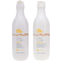 Simple Milk_shake Make My Day Shampoo 33.8 Oz & Make My Day Conditioner 33.8 Oz Combo Pack -Laladaisy Trendy 1446169.01 2