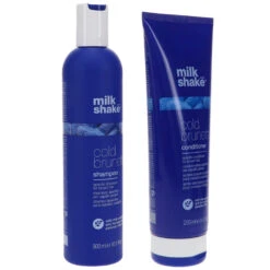 Simple Milk_shake Cold Brunette Shampoo 10.1 Oz & Cold Brunette Conditioner 8.4 Oz Combo Pack 12 Simple Milk_shake Cold Brunette Shampoo 10.1 Oz & Cold Brunette Conditioner 8.4 Oz Combo Pack -Laladaisy Trendy 1446171.06 2